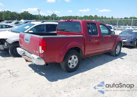 2006 Nissan Frontier Crew Cab Le/Se/Off Road из США, поврежденный, VIN 1N6AD07U66C404913